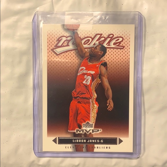 2003 MVP Rookie Lebron James card